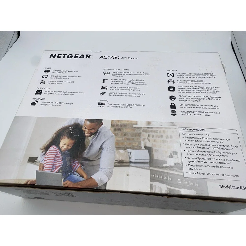 Netgear AC1750 R6400v2 - Picture 5 of 11